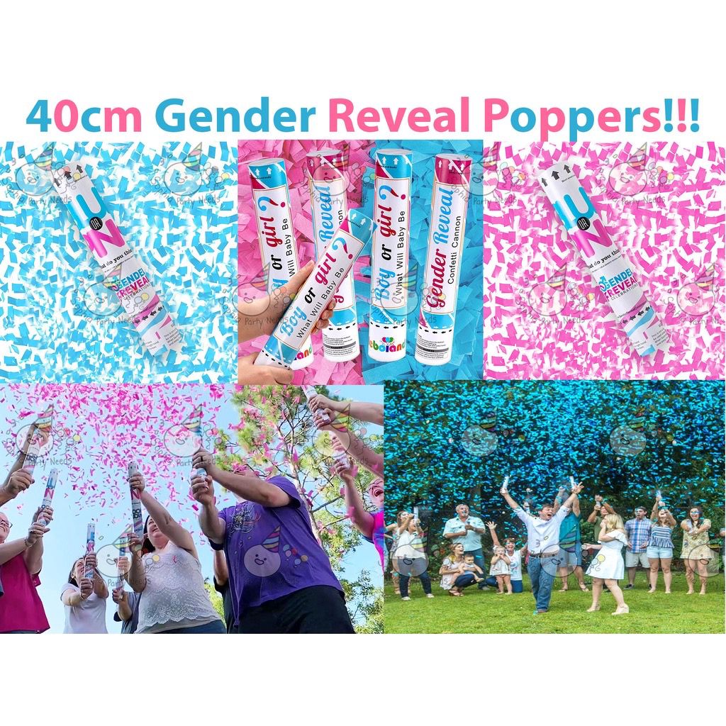 Gender Reveal Poppers